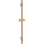 Roca - barre de douche sensum 700mm avec support douchette, rose gold