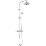 Roca - carmen - ensemble de douche avec mitigeur, diam�tre 22 cm, 1 jet, chrome a5a974bc00