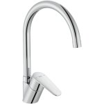 Roca - mitigeur d'vier victoria plus monotrou  bec mobile chrom a5a8e4fc0f