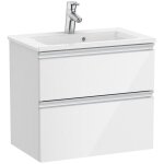 Pack unik meuble bas compact avec 2 tiroirs + lavabo the gap roca couleur : blanc brillant - dimensions ... Pack unik meuble bas compact avec 2 tiroirs + lavabo the gap roca couleur : blanc brillant - dimensions ...