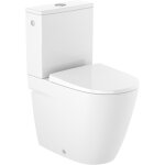 Roca pack wc ona avec cuvette rimless� sortie duale avec r�servoir � alimentation inf�rieure et abattant ...