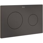 Roca - plaque d'actionnement avec double affleurement (mat) pl10 dual (one) couleur : marron Roca - plaque d'actionnement avec double affleurement (mat) pl10 dual (one) couleur : marron