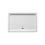 Roca - receveur de douche rectangulaire en porcelaine italia dimensions : 1000x700 mm