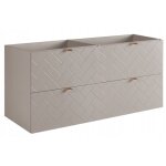 Rodan meuble sous lavabo 120 cm - beige mat - armoires de salle de bains - meubles de salle de bains ...