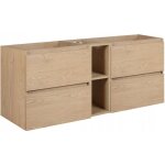 Meuble sous lavabo 140 cm - ch�ne clair - meubles de salle de bains, meubles de salle de bains, biblioth�ques, ...