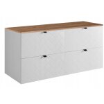 Rodan meuble sous - vasque 120 cm - blanc mat - armoires de salle de bains - meubles de salle de bains ...