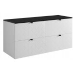 Rodan meuble sous - vasque 120 cm - blanc mat - armoires de salle de bains - meubles de salle de bains ...