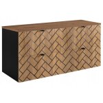 Rodan meuble sous - vasque 120 cm - marron mat - armoires de salle de bains - meubles de salle de bains ...