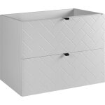 Rodan meuble sous - vasque 80 cm - blanc mat - armoires de salle de bains - meubles de salle de bains ...