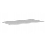 Plan de toilette - 60, 6x46x1, 6 cm - blanc - plan stratifi� de haute qualit� - r�sistant � l'eau - pour ...