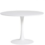 Calicosy - table ronde pied mtal diamtre 110 cm - oda