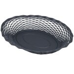 Roger orf�vre - corbeille � pain bleu nuit 30x24 cm