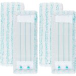 Lot de 4 housses de rechange pour balai profi xl micro duo - housse de rechange avec poils spciaux pour ...