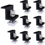 Roleader - lot de 8 supports de panneau solaire de 30 mm fixation panneau solaire kit panneau solaire ...