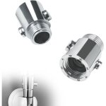 Roleader - acier inoxydable stop douche, enti�rement galvanis� economiseur d'eau pour douche, arr�t d'eau ...