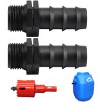 Roleader - kit collecteur eau de pluie kit raccordement cuve eau de pluie pour rservoir de pluie, rservoirs ...