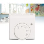 Thermostat d'ambiance 220 v - thermostat mcanique de la pice - climatisation et chauffage au sol - ...