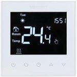 Thermostat de chauffage au sol 7 jours programmable avec cran tactile lcd wg505, ac230v 16a pour chauffage ...