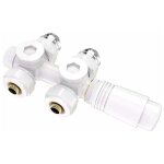 Vanne thermostatique, vanne universelle avec thermostat de radiateur, 10 bar, 7 niveaux rglables, kit ...