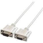 Srie cble de raccordement [1x sub - d mle 9 ples - 1x sub - d femelle 9 ples] 3. 00 m gris s369362 ...