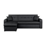 Roman canape dangle reversible convertible 3 places + coffre de rangement - simili noir - contemporain ... Roman canape dangle reversible convertible 3 places + coffre de rangement - simili noir - contemporain ...