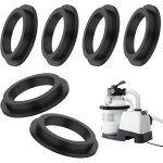 Rondelles en caoutchouc pour pompe � sable, 6 pi�ces joints toriques pour piscine, joints toriques de ...