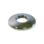 Sanitaire - distribution - rosace bombe chrome  visser - diamtre : 1 / 2'' - 15 - 21 mm