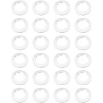 Rosace radiateur cache tuyau pour radiateur chauffage plomberie couvercle de trou mural sol?10 pcs (cache ...