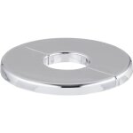 Nt noyon&thiebault - rosace ronde � agrafes �60 pour 1 / 2 (15x21) (x2) noyon & thiebault chrom�