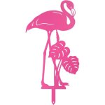 Rose mtal flamingo jardin art ground pile extrieur jardin statue extrieur cour pelouse dcoration ...