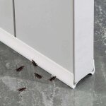 Bande d'tanchit en bas de porte, souple isolant phonique thermique bande, porte bas joint strip, adhsif ...