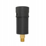 Rosfix adaptateur bayonnette 1 / 4  gz ? plastique et laiton, 160 bar, 60�c raccord rapide compatible ...