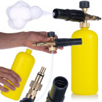 Rosfix buse de moussage bayonet 1l ? laiton, jet r�glable, 180 bar, 60�c pour d�tergents agressifs compatible ...