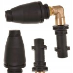 Rosfix buse rotative angulaire 90� ? c�ramique, 150 bar, 8 l / min, 60�c, longueur 10 cm haute pr�cision ...