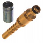 Rosfix raccord rapide dn6 avec douille ? embout � sertir pour tuyau 6 mm acier r�sistant compatible avec ...