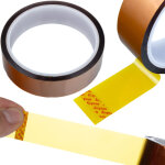 Rosfix ruban kapton 20mm x 30m ? r�sistant � 240�c �paisseur 0, 05mm adh�sif silicone pour r�paration ...