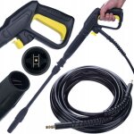 Rosfix set pistolet + lance vario + tuyau 8m ? jet r�glable, click connect 180 bar, 60�c compatible avec ...