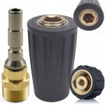 Rosfix set raccords rapides m22 d12 ? 1x douille + 2x plugs 250 bar, 150�c filetage m22x1, 5 compatible ...