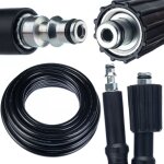 Rosfix tuyau haute pression 5m m22 - click ? nylon renforcé, 200 bar, 60°c connecteur rapide lavor compatible ... Rosfix tuyau haute pression 5m m22 - click ? nylon renforcé, 200 bar, 60°c connecteur rapide lavor compatible ...