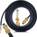 Rosfix tuyau de nettoyage canalisation 10m ? buse � ressort laiton, 200 bar, 60�c flexible et r�sistant ...