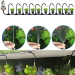 Système d'irrigation jardin professionnel - buse brumisation cuivre 360° réglable, kit 10m tuyau pu résistant, ... Système d'irrigation jardin professionnel - buse brumisation cuivre 360° réglable, kit 10m tuyau pu résistant, ...