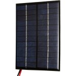 Rosvola - panneau solaire 2w 12v avec clips polycristallins en silicium diy impherporsh camping portable ...