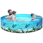Rosvola - piscine d'�t� pour enfants - sans gonflage - piscine d'eau pour enfants - piscine pour chien ...