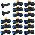 Rotationnel - buses de brumisation en laiton, t - shirt de buse de brumisation de fil avec bouchons de ...