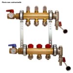 Roth - jamais utilise] collecteur prmont pour plancher chauffant avec dbitmtre hx - d 7 circuits ...