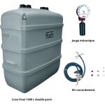 Roth - kit cuve fioul 1500 l double paroi + kit aspiration + jauge Roth - kit cuve fioul 1500 l double paroi + kit aspiration + jauge