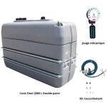 Roth - kit cuve fioul 2000 l double paroi + kit aspiration + jauge Roth - kit cuve fioul 2000 l double paroi + kit aspiration + jauge