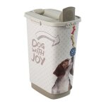 Container croquettess joy pour chien - 50 l - rotho Container croquettess joy pour chien - 50 l - rotho