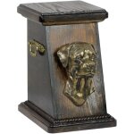 Rottweiler - urne pour cendres de chien, urne élégante avec statuette, urne commémorative avec buste ... Rottweiler - urne pour cendres de chien, urne élégante avec statuette, urne commémorative avec buste ...