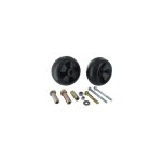 John deere - roue anti - scalp (1 pice) adaptable pour modles 737, 757 ztrak avec carters de coupes ...